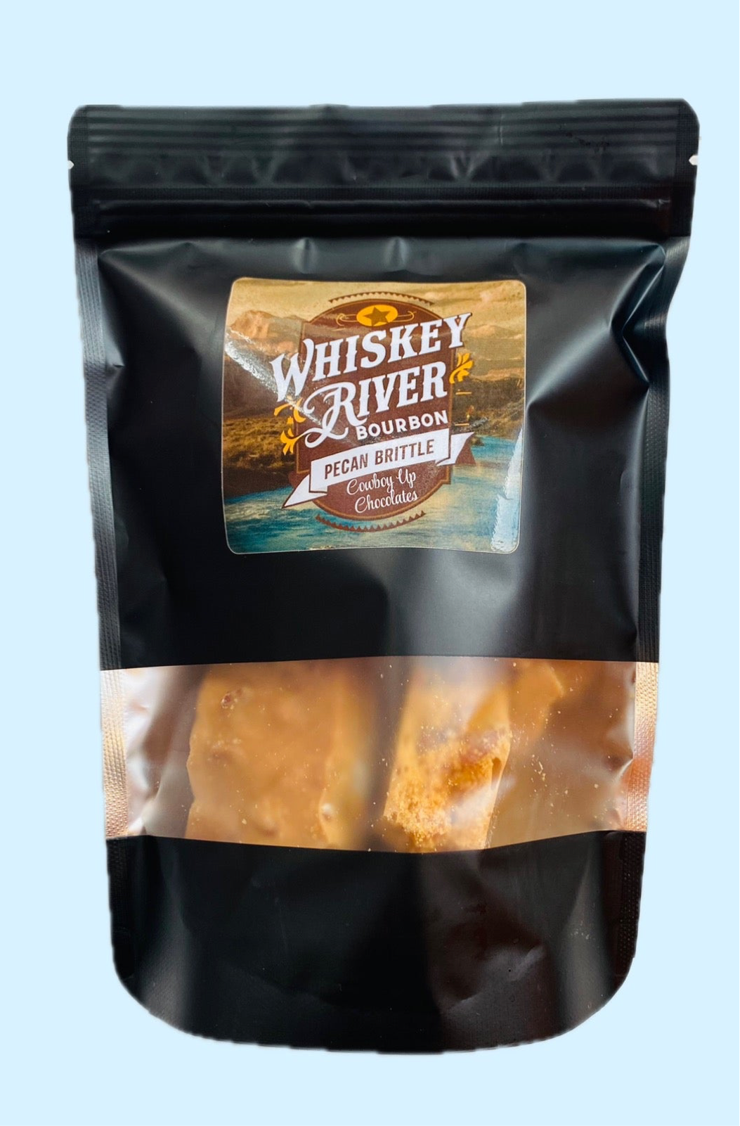 Whiskey River Bourbon Pecan Brittle